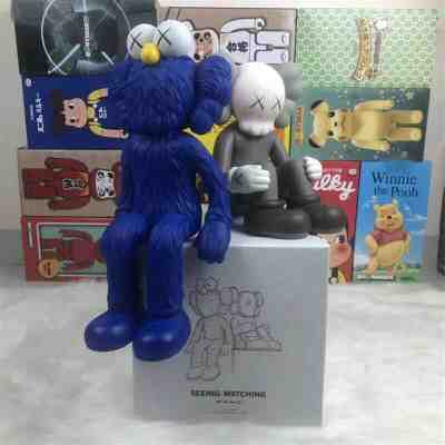 KAWS BFF OriginalFake BRIAN Sesame Street Companion Figure LIMITED EDITION 2019