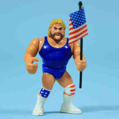 Hacksaw Jim Duggan - WWF Hasbro Series 9 - Loose Vintage Wrestling Figure WWE