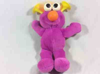 Rare 1996 Tyco Sesame Street Purple Honker Plush 10"