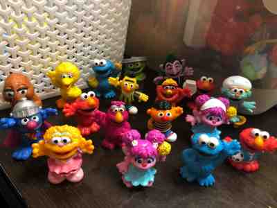 Sesame Street neighborhood figure lot playskool hasbro rare