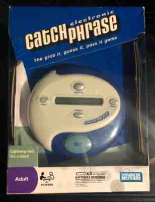 NEW Parker Brothers Hasbro Electronic Catch Phrase Passing Guessing Game NIB