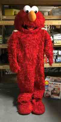 Professional Sesame Street Elmo Mascot Costume Great Income Producer$$ Preowned