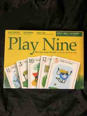 Play Nine - "The Card Game of Golf!" New Sealed Box