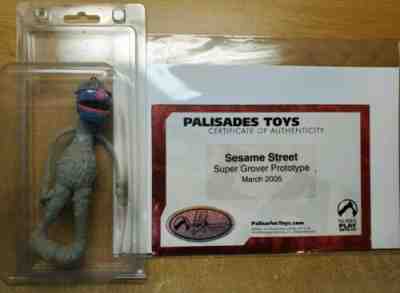 Palisades MUPPETS SESAME STREET Super Grover PROTOTYPE Limited RARE