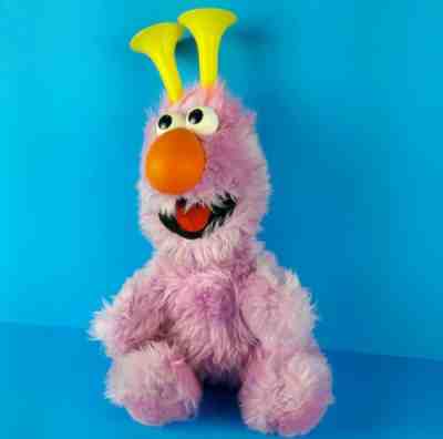 Applause Sesame Street Plush Honkers Purple Muppet Orange Horn with Sound 12"