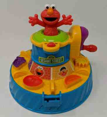 Elmo Play Doh Color Mixer Talking Working Sesame Street Rare 2010