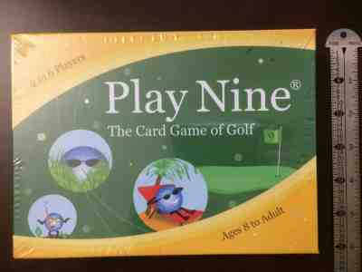Play Nine: The Card Game Of Golf - 2 To 6 Players 2006 New Sealed