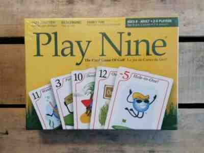 Play Nine - The Card Game of Golf! 2012 BRAND NEW SEALED !!