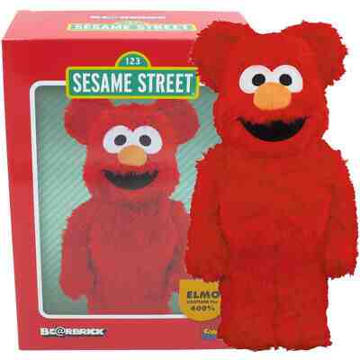 Medicom Be@rbrick Bearbrick Sesame Street Elmo Costume Ver. 400% Figure