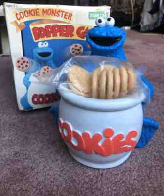 Extremely Rare & New Cookie Monster Popper Game 1988 Lewco