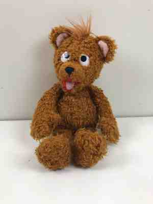 Soft Brown Baby Bear Plush Sesame Street Sesame Place 2011 Furry 15" Plush T31