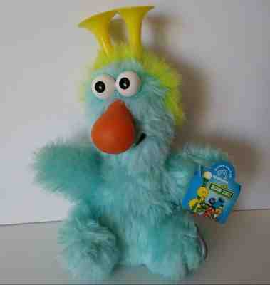 Vintage 1992 Applause ELECTRIC BLUE HONKERS Sesame Street Stuffed Plush Toy RARE