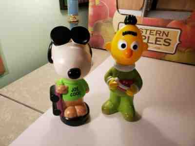 Vintage? Shampoo Bottles Joe Cool & Bert From Sesame Street