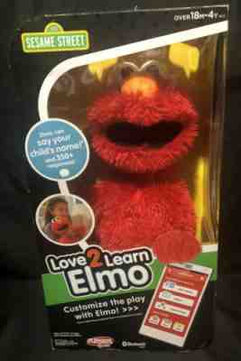 Love 2 Learn Elmo Interactive Bluetooth Personalized Fun Activities BRAND NEW