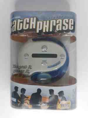 Catch Phrase Electronic Passing Guessing Game 2004 Blue 2nd Edition Box Hasbro
