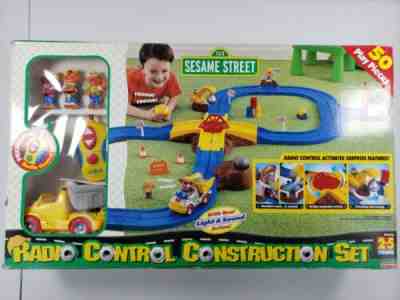 Vintage Fisher Price Sesame Street Radio Control Construction Set NOS NIOB Elmo