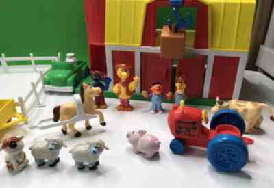 Vintage Illco Tyco Sesame Street Farm With Box, Complete 27 Character Set
