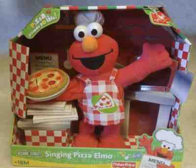 2007 Fisher-Price SINGING PIZZA ???? ELMO *SESAME STREET* NEW In BOX