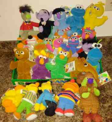 Factory COMPLETE SET of 26 Sesame Street Beans