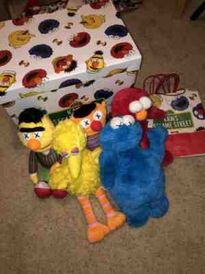 Kaws Sesame Street Plush Full Set With Box