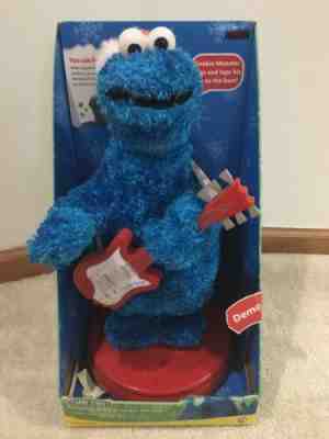 Gemmy Animated Sesame Street Cookie Monster Sings Two Christmas Songs NEW IN BOX