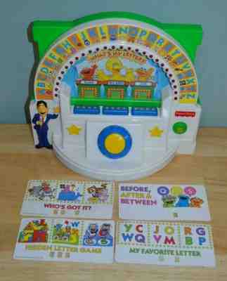 Vintage Fisher Price Sesame Street Guy Smiley What's My Letter Electronic Game