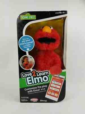 Love 2 Learn Elmo Interactive Talking Bluetooth Toy Playskool Sesame Street Rare