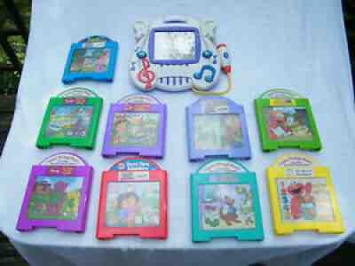2002 Mattel Learn Through Music 9 Cartridges Tested incl. Dora Elmo Barney Pooh