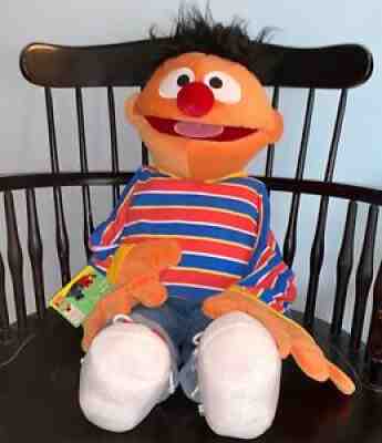 Rare Gund Sesame Street Ernie Large Body Puppet 2006 Sesamstrasse