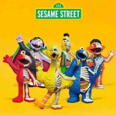 MightyJaxx hidden dissectibles sesame street SET