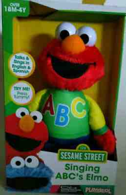 NEW: Sesame Street Singing ABC's Elmo Playskool Ages 18 Mo - 4 Years