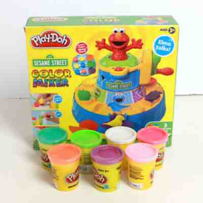 Play Doh Sesame Street Elmo Color Mixer Set