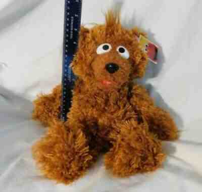 New 15" Soft Brown Baby Bear Plush Sesame Street Sesame Place Furry Beans 12