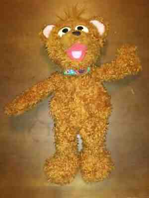 RARE-15â? SESAME PLACE WORKSHOP Plush BABY BEAR Street Brown Stuffed