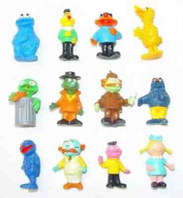 12x Heimo Minikins Jim Henson SESAME STREET & MUPPETS TV & MOVIE Figure Set #2