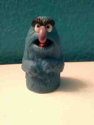 Vintage SESAME STREET FINGER PUPPET Herry Monster Rare HTF 70s Jim Henson Figure