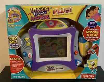 NEW LEARN THROUGH MUSIC PLUS! H7732 PLUS CARTRIDGE Sesame Street Dora Spongebob