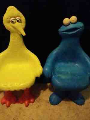 VTG 1979 Big Bird & Cookie Monster Sesame Street Toddler Chair Knickerbocker