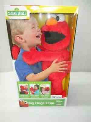 NEW Sesame Street Playskool Toddler Interactive Talks 20" Big Hugs Plush Elmo FS