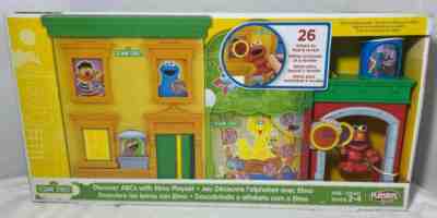 Playskool Sesame Street Discover ABCs with Elmo Playset Building Letters NEW