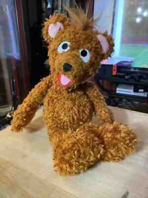 Sesame Street Baby Bear Plush 14" -Rare Sesame Place Brown Stuffed Teddy Toy