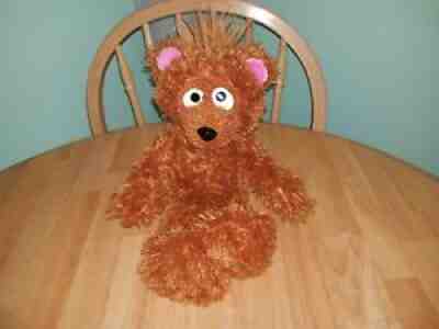 Sesame Street Sesame Place Workshop Baby Bear 15" Bean Bag Plush EC