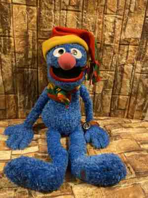Macyâ??s Itâ??s Grover Time Sesame Street Plush Grover Watch & Tags 24" Holiday 2004