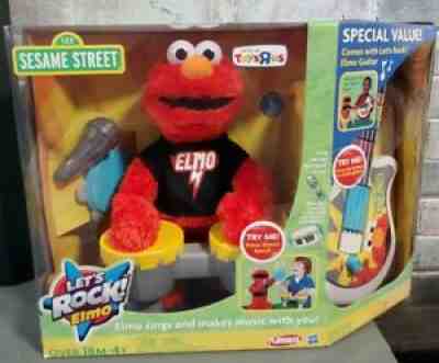 Sesame Street Lets Rock Elmo Sings & Talks ToysRus Exclusive