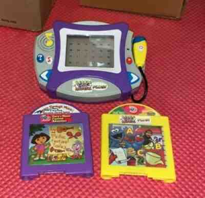 LEARN THROUGH MUSIC PLUS player with TWO cartridges WORKS 2004 *see description