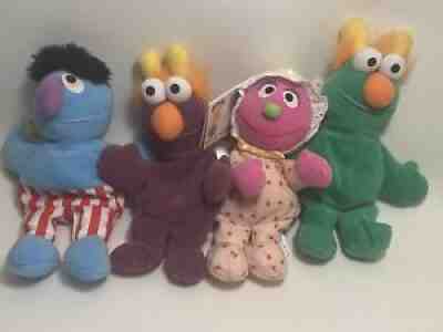 ð??¥NWT Sesame Street Beans Lot of Count Natasha Honkers Herry Monster Tyco