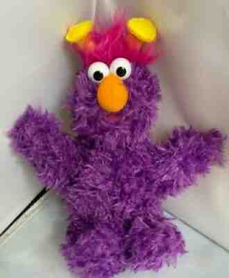 11â? Sesame Place Honkers Stuffed Plush Animal Purple Street Workshop Doll CLEAN