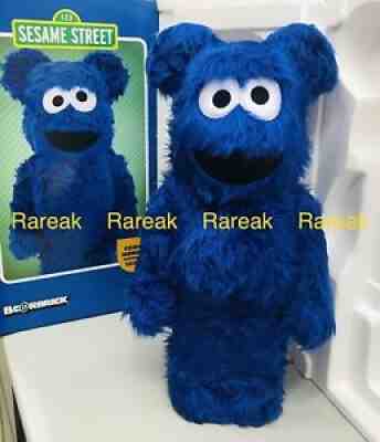 Medicom Bearbrick 2021 Sesame Street Cookie Monster Costume 1000% Be@rbrick Elmo