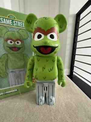 MEDICOM TOY - 新品未開封　BE@RBRICK OSCAR THE GROUCH 1000％ Rare And Collectible Sesame Street Items : Oscar Grouch Value