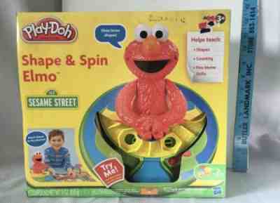 Play-Doh Shape & Spin Elmo Sesame Street Brand New Sealed Hasbro 2010 NEW NIB